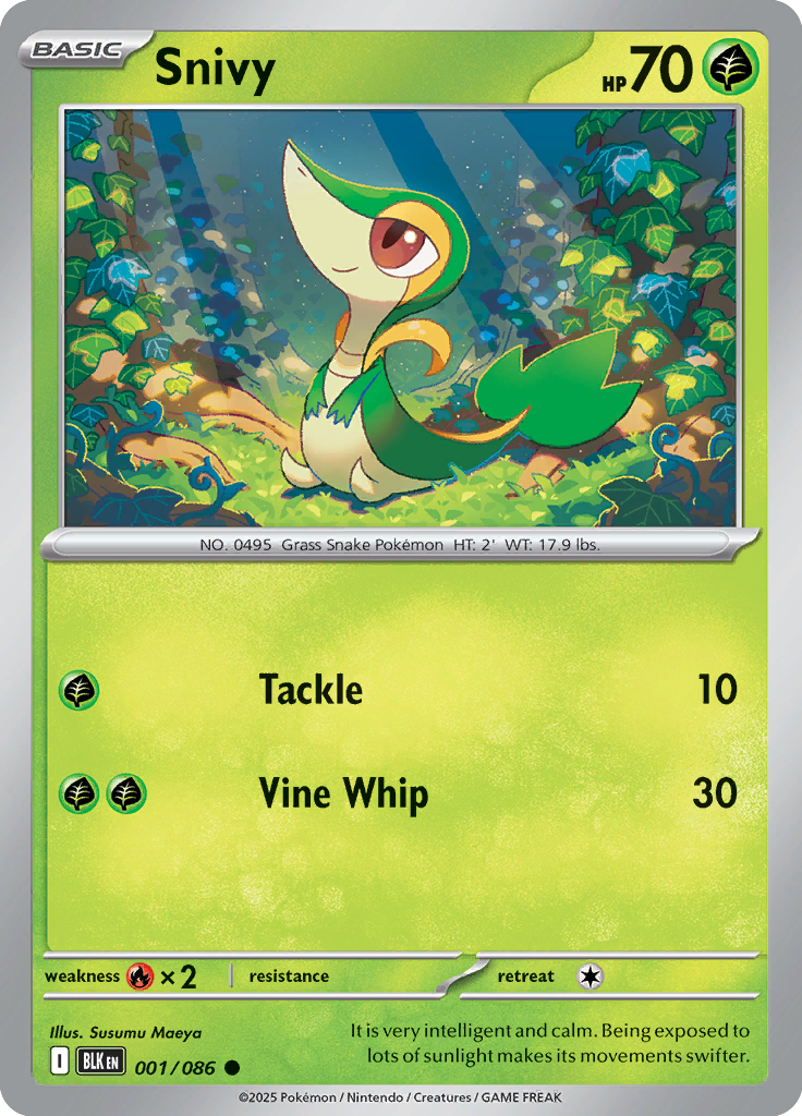 Zekrom ex Pokemon card #001 from Black Bolt TCG set - high resolution trading card image