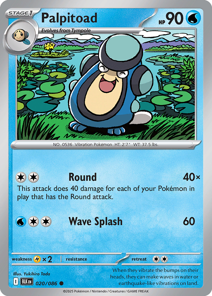 Magneton Pokemon card #020 from Black Bolt TCG set - high resolution trading card image