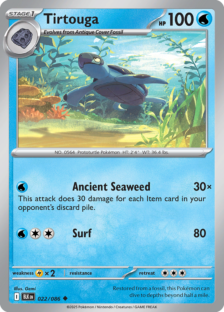 Voltorb Pokemon card #022 from Black Bolt TCG set - high resolution trading card image