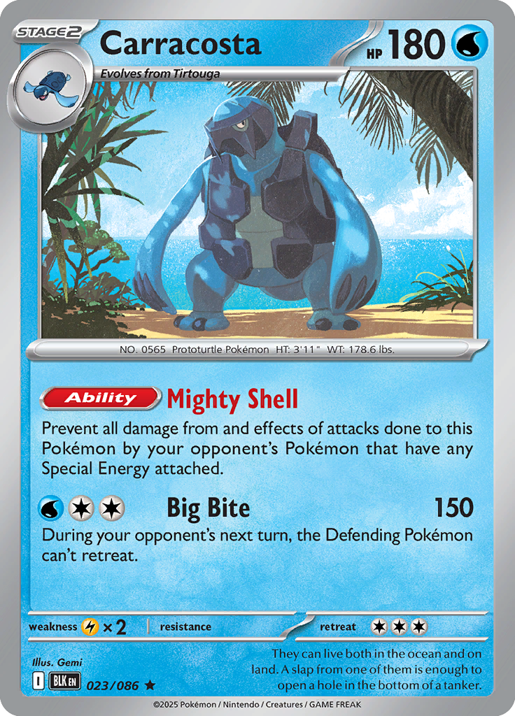 Electrode Pokemon card #023 from Black Bolt TCG set - high resolution trading card image