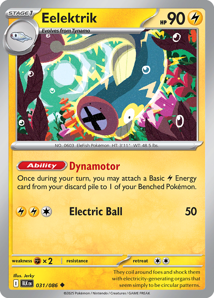 Alakazam ex Pokemon card #031 from Black Bolt TCG set - high resolution trading card image