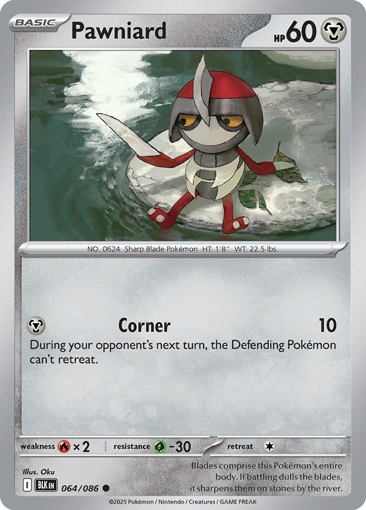 Ditto Pokemon card #064 from Black Bolt TCG set - high resolution trading card image