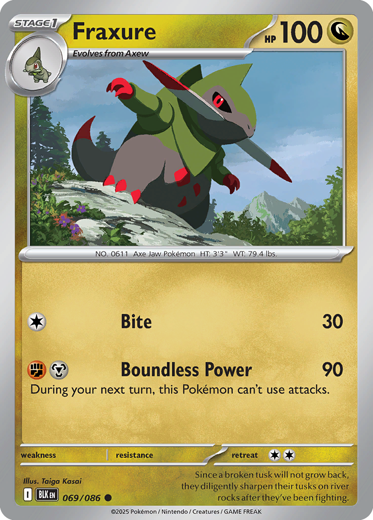 Energy Retrieval Pokemon card #069 from Black Bolt TCG set - high resolution trading card image