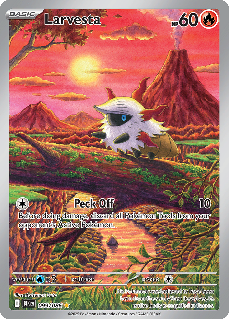 Litwick Pokemon card #099 from Black Bolt TCG set - high resolution trading card image