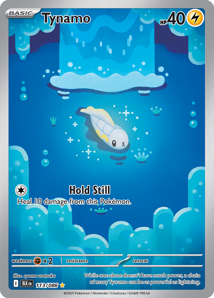 Beartic Pokemon card #113 from Black Bolt TCG set - high resolution trading card image