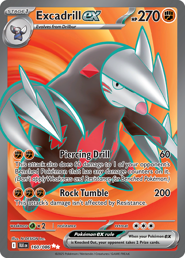 Basic Electric Energy Pokemon card #160 from Black Bolt TCG set - high resolution trading card image