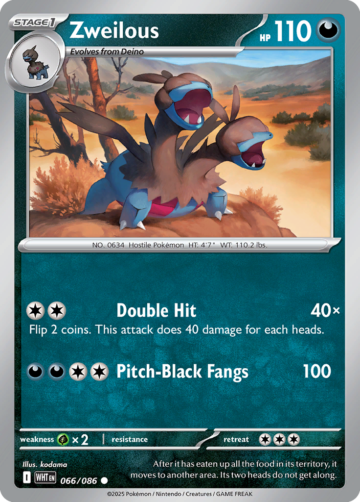 Klang Pokemon card #066 from White Flare TCG set - high resolution trading card image