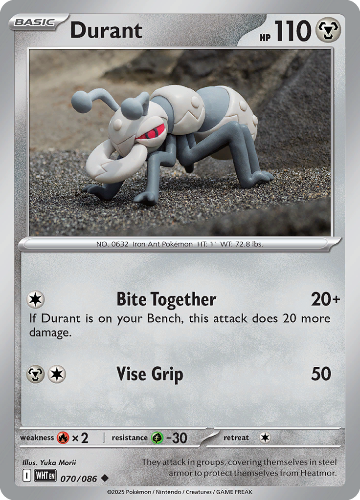 Patrat Pokemon card #070 from White Flare TCG set - high resolution trading card image