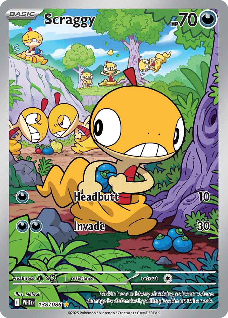 Garbodor Pokemon card #138 from White Flare TCG set - high resolution trading card image