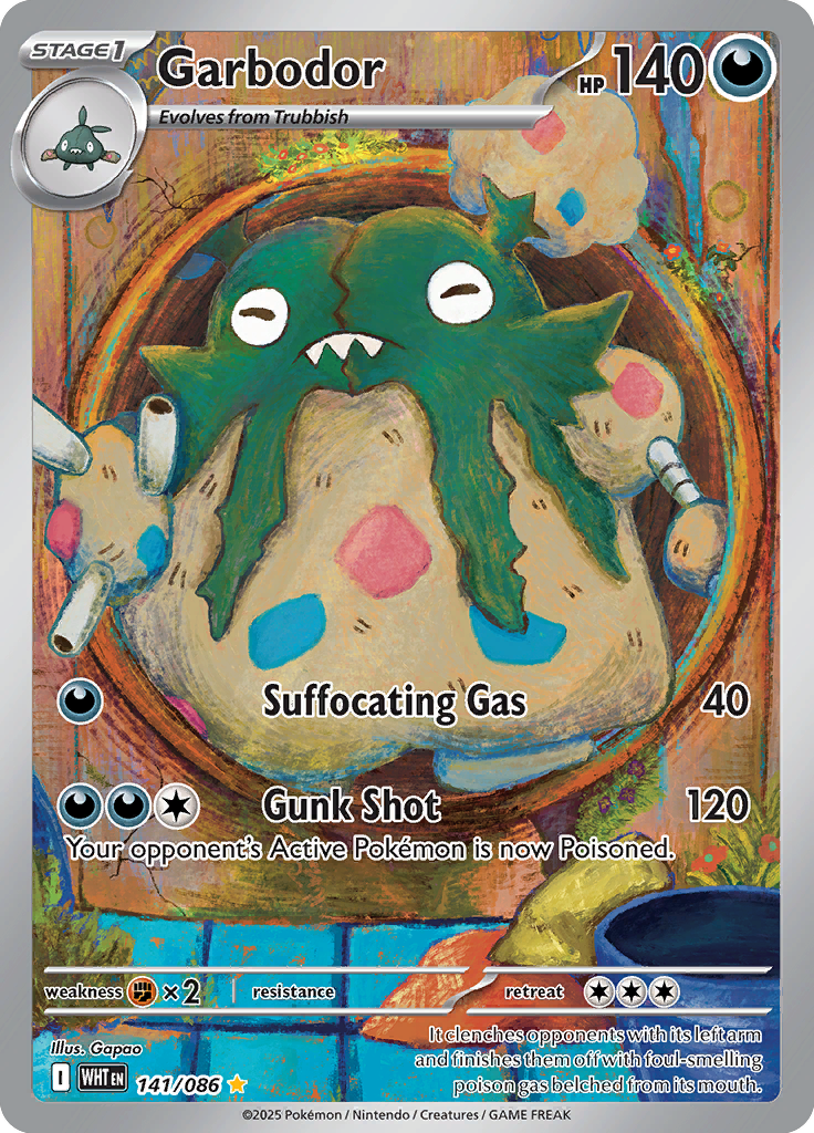 Deino Pokemon card #141 from White Flare TCG set - high resolution trading card image