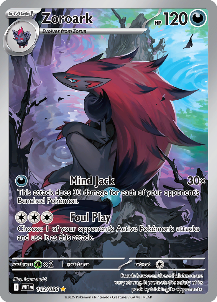 Ferroseed Pokemon card #143 from White Flare TCG set - high resolution trading card image