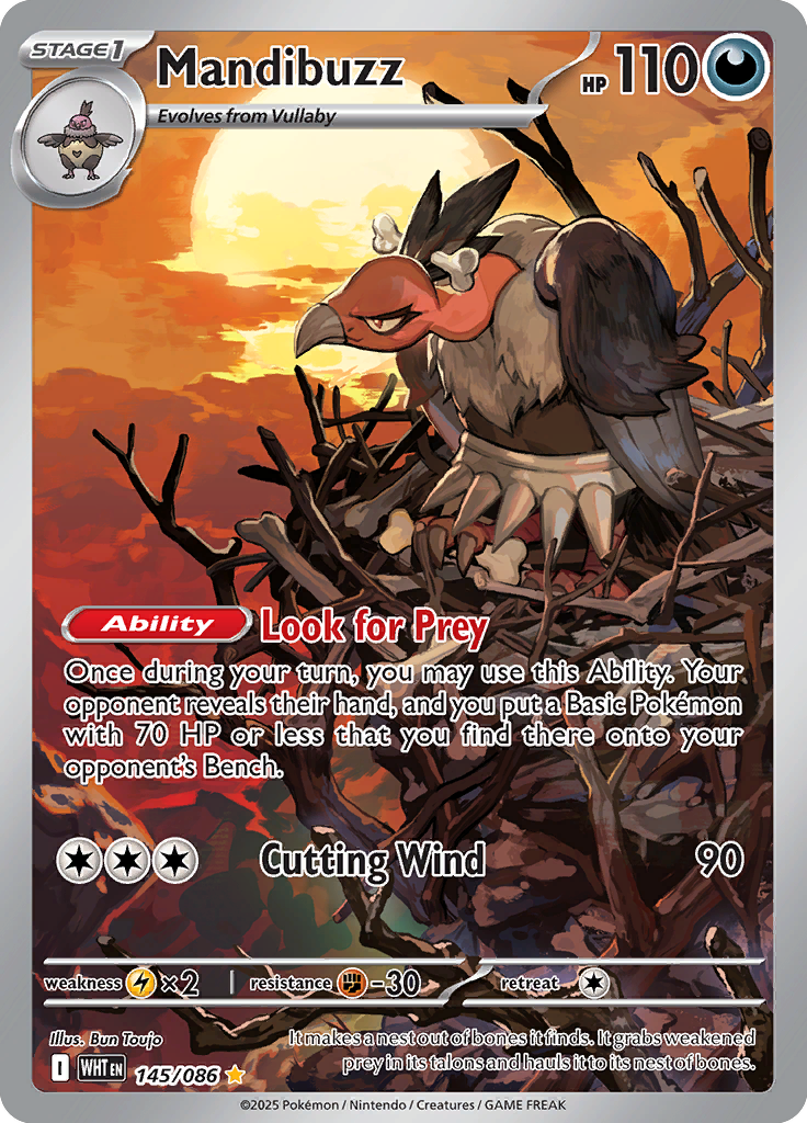 Klink Pokemon card #145 from White Flare TCG set - high resolution trading card image