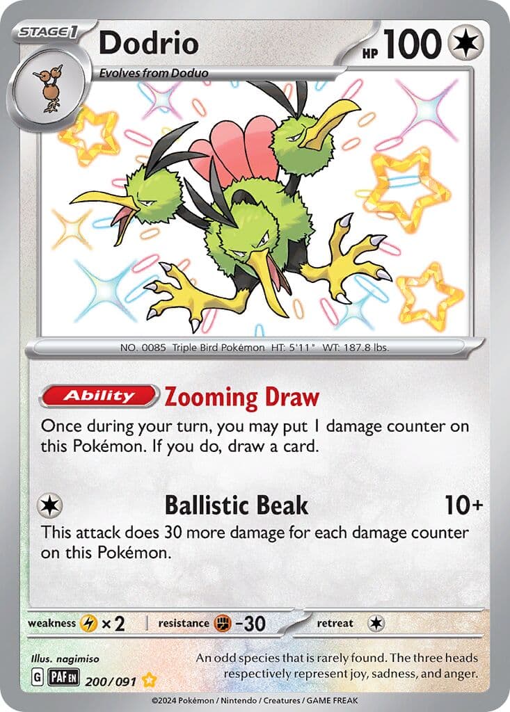 Paldean Fates Pokemon card #200 - high resolution TCG trading card image