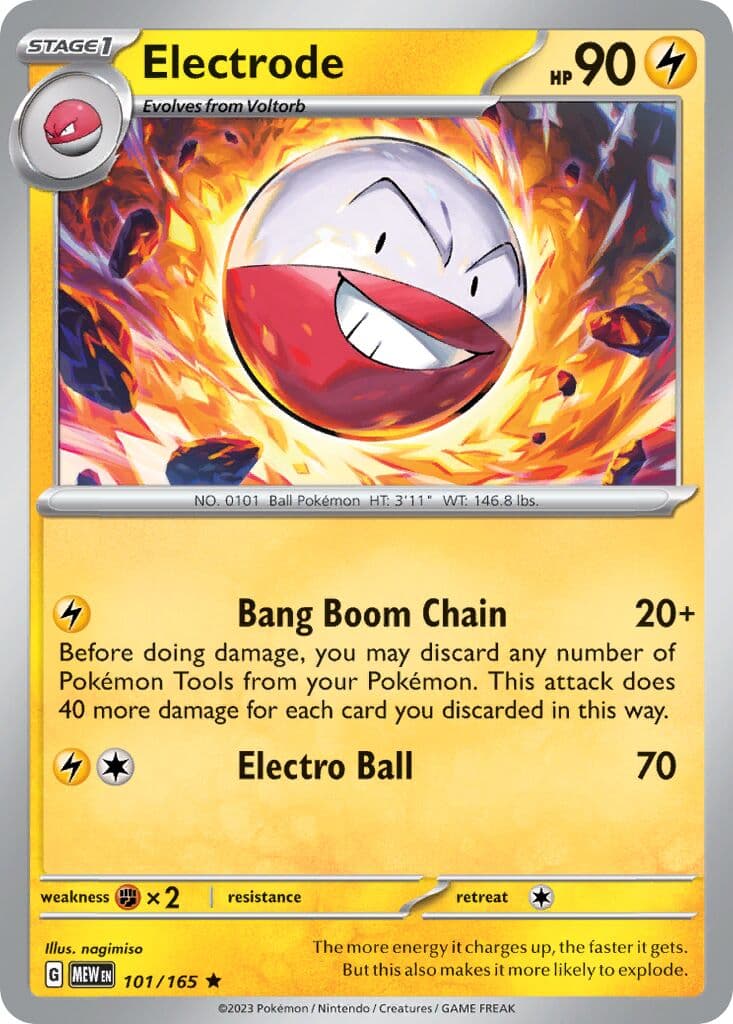 Scarlet & Violet 151 Pokemon card #101 - high resolution TCG trading card image