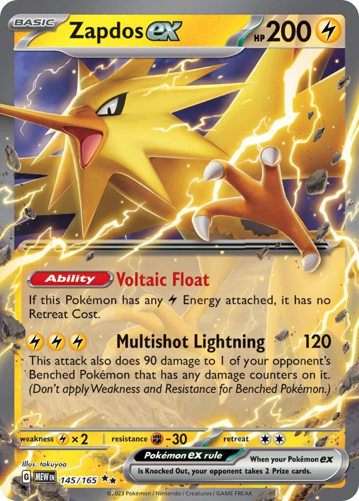 Scarlet & Violet 151 Pokemon card #145 - high resolution TCG trading card image
