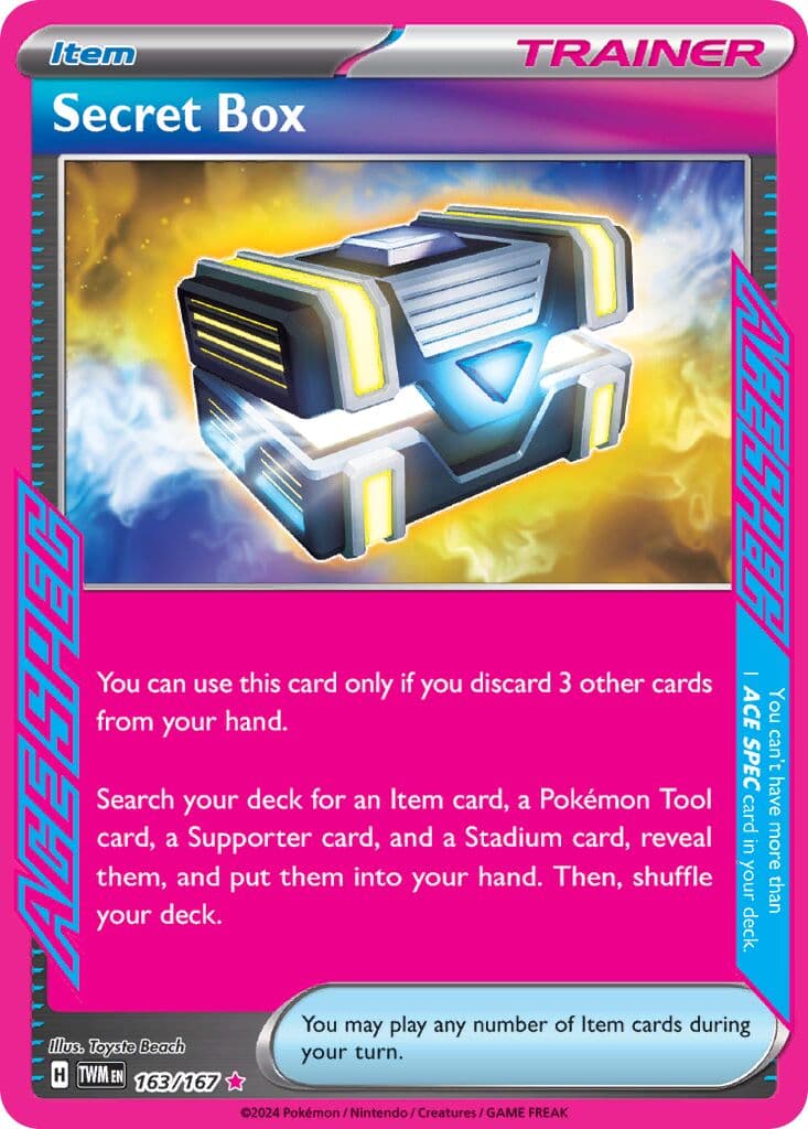 Twilight Masquerade Pokemon card #163 - high resolution TCG trading card image