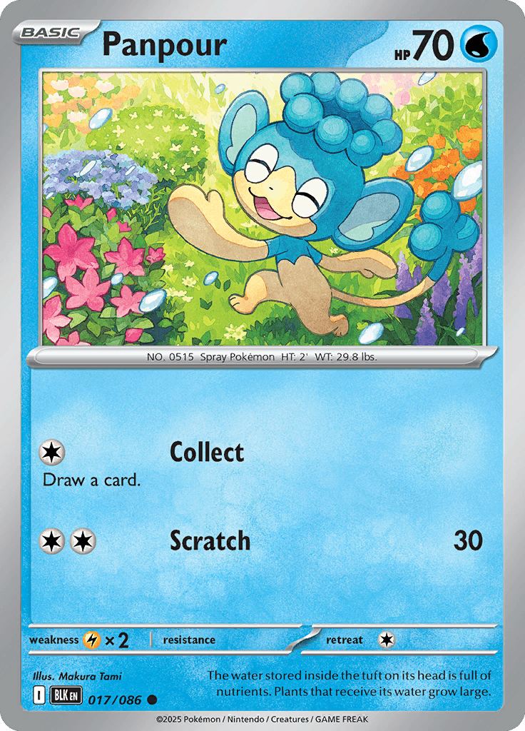 Black Bolt Pokemon card #017 - high resolution TCG trading card image