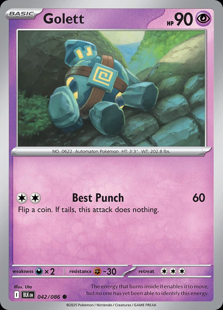 Black Bolt Pokemon card #042 - high resolution TCG trading card image