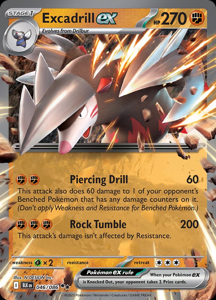 Black Bolt Pokemon card #046 - high resolution TCG trading card image