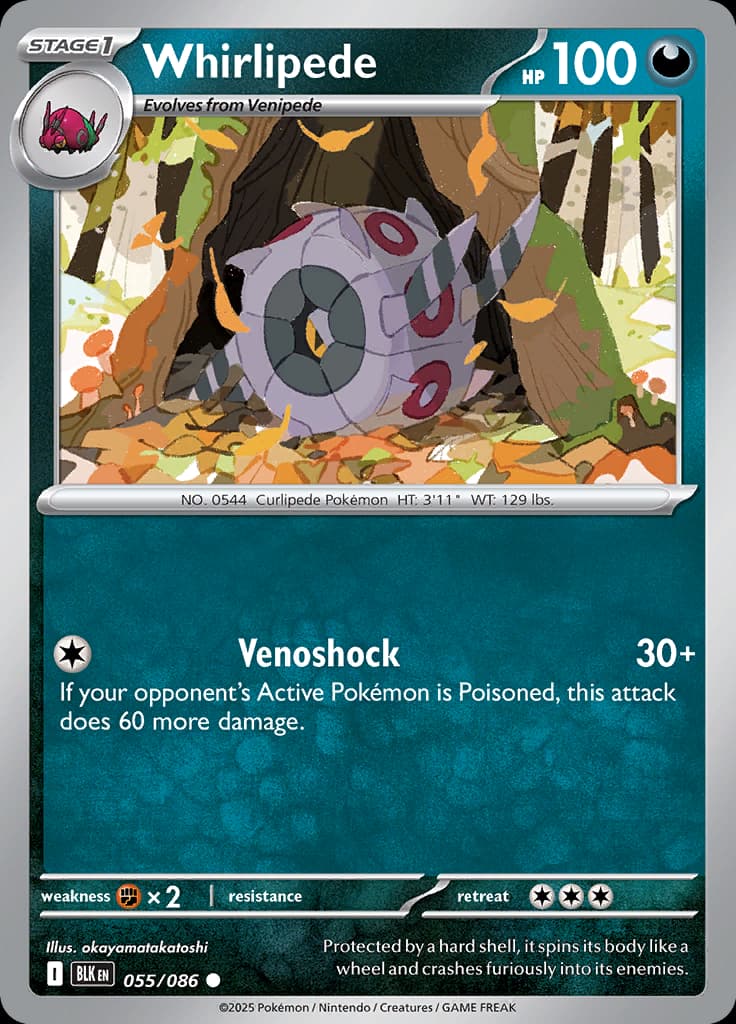 Black Bolt Pokemon card #055 - high resolution TCG trading card image