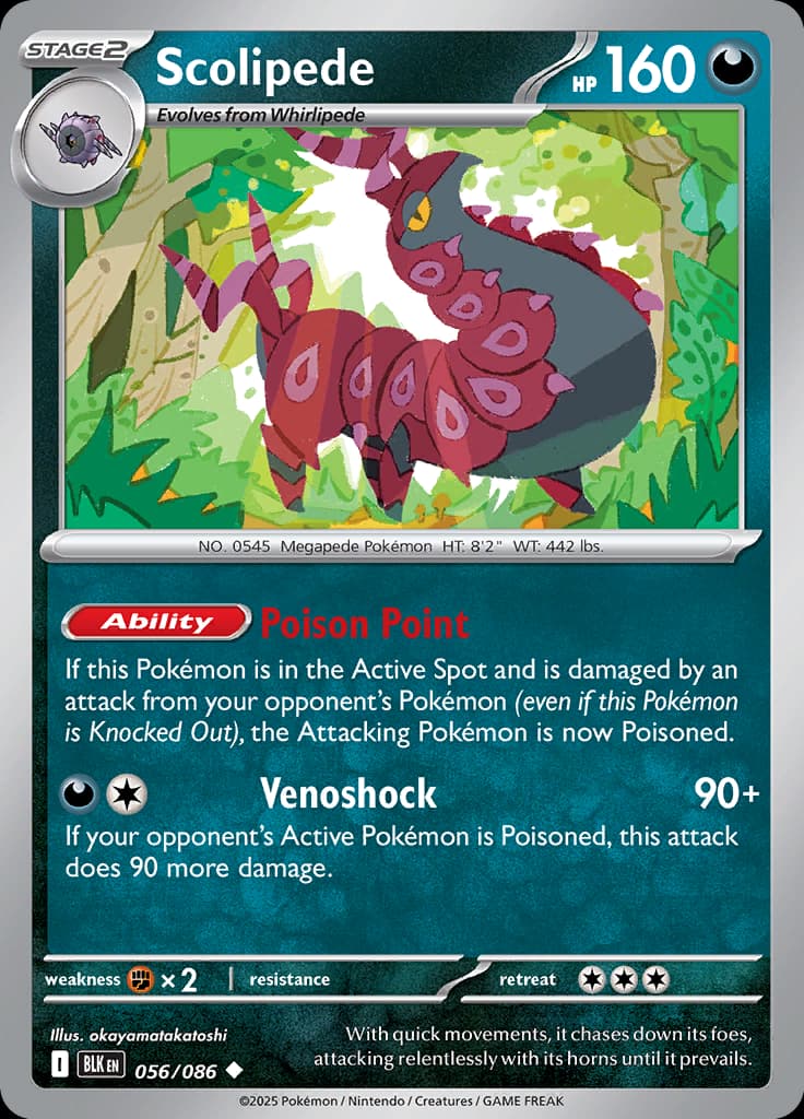 Black Bolt Pokemon card #056 - high resolution TCG trading card image