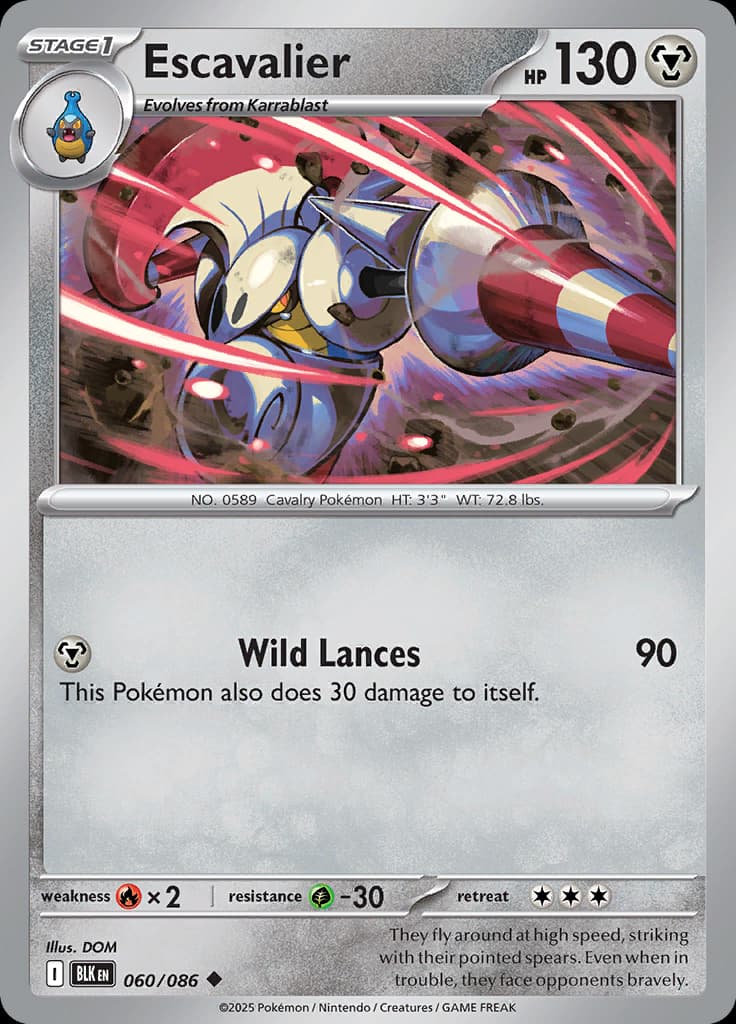 Black Bolt Pokemon card #060 - high resolution TCG trading card image