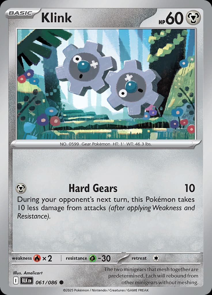 Black Bolt Pokemon card #061 - high resolution TCG trading card image