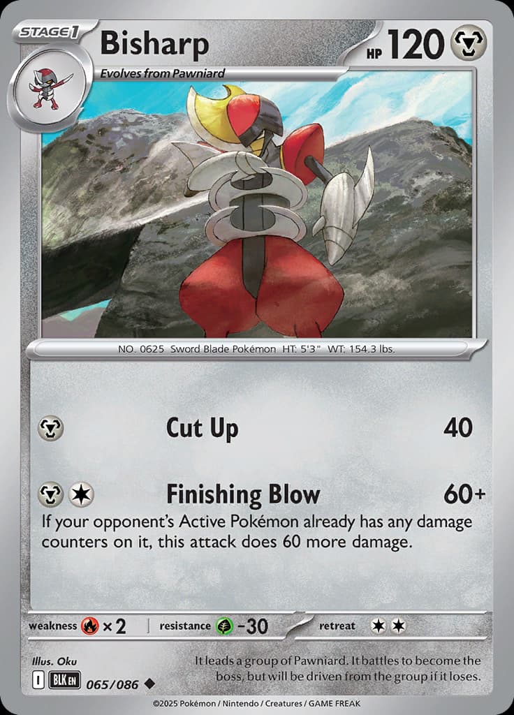 Black Bolt Pokemon card #065 - high resolution TCG trading card image