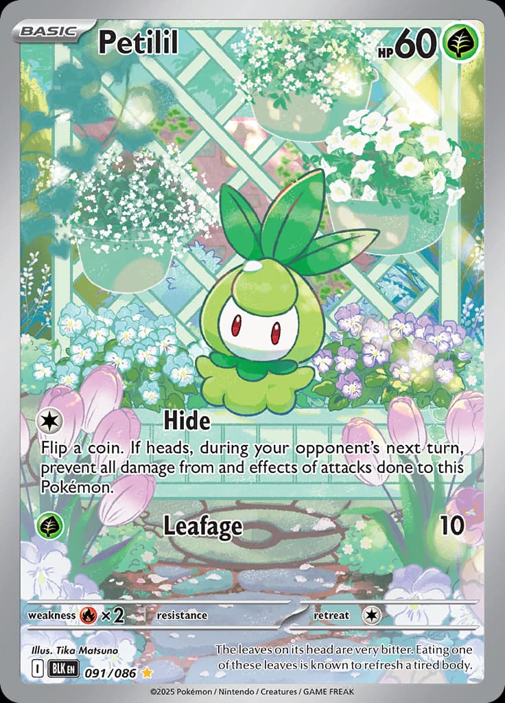 Black Bolt Pokemon card #091 - high resolution TCG trading card image