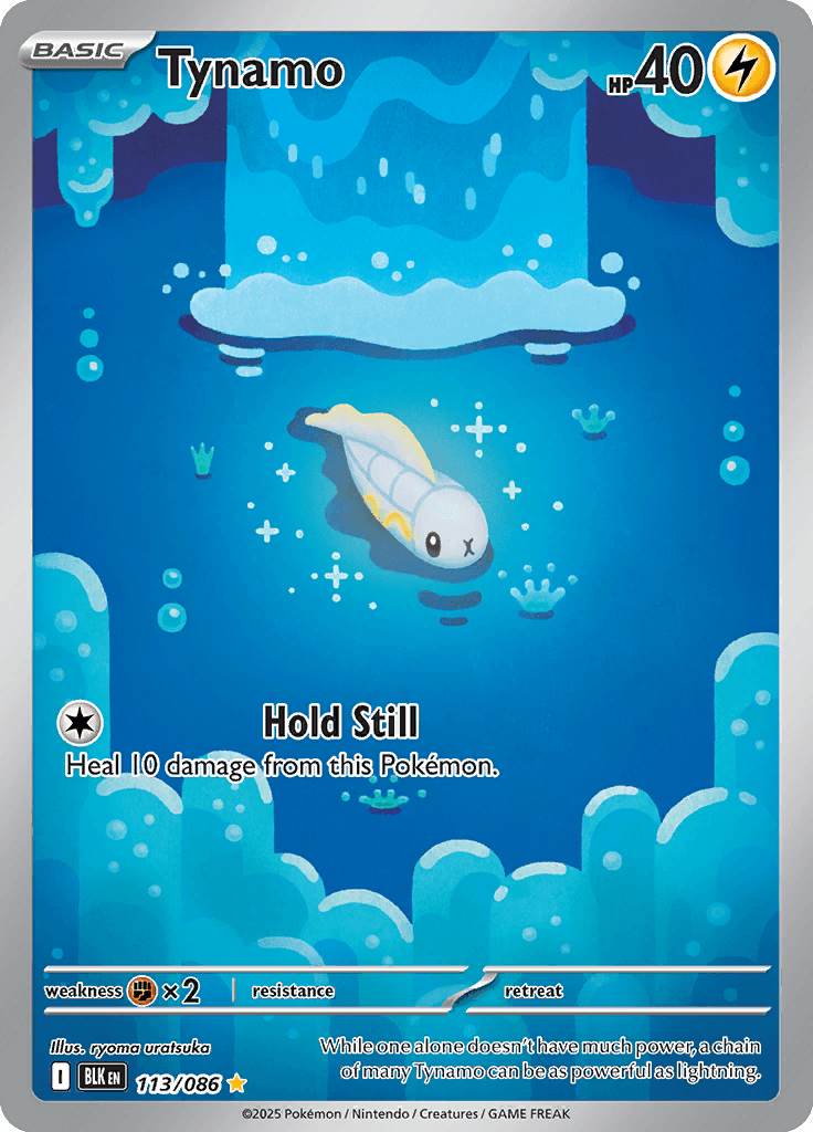 Black Bolt Pokemon card #113 - high resolution TCG trading card image