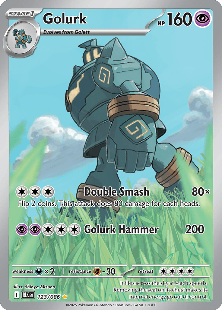 Black Bolt Pokemon card #123 - high resolution TCG trading card image