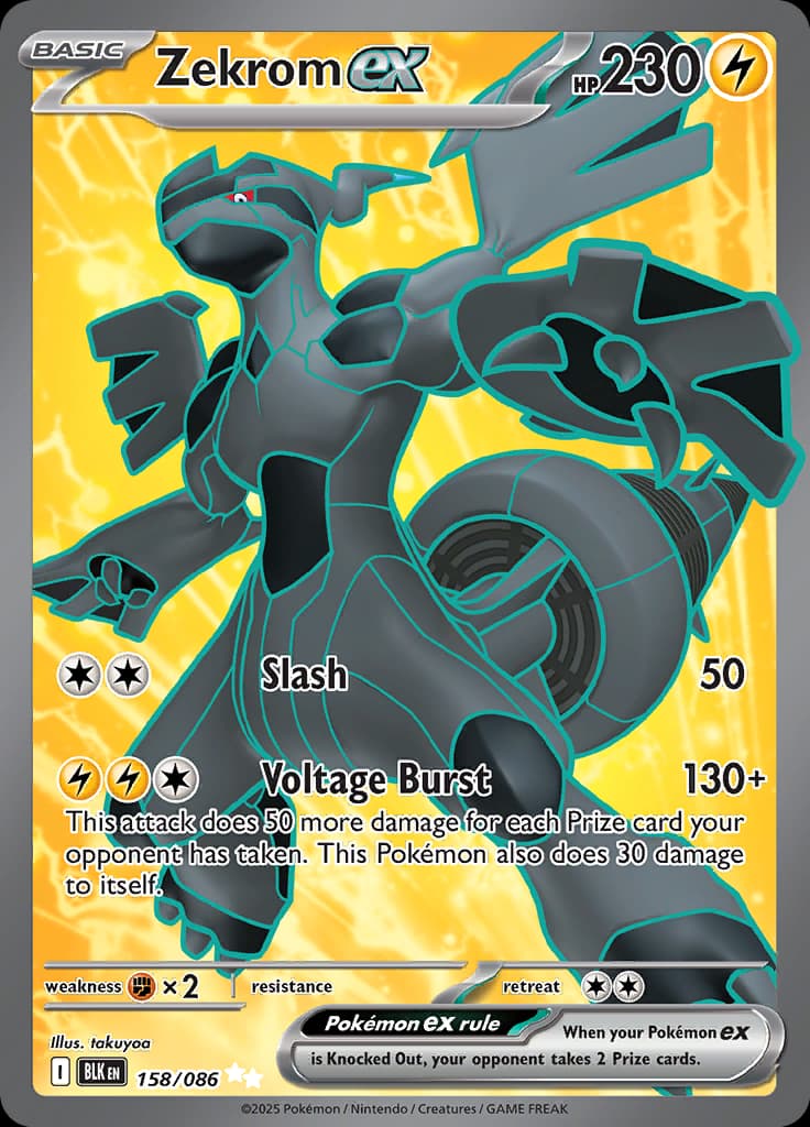Black Bolt Pokemon card #158 - high resolution TCG trading card image
