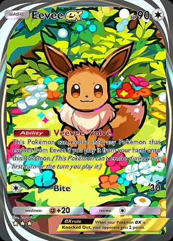 Eevee Grove Pokemon card #092 - high resolution TCG trading card image