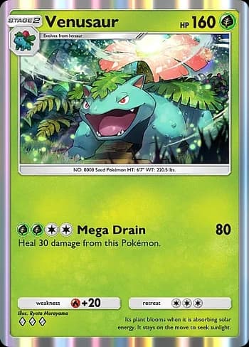 Genetic Apex Pokemon card #003 - high resolution TCG trading card image