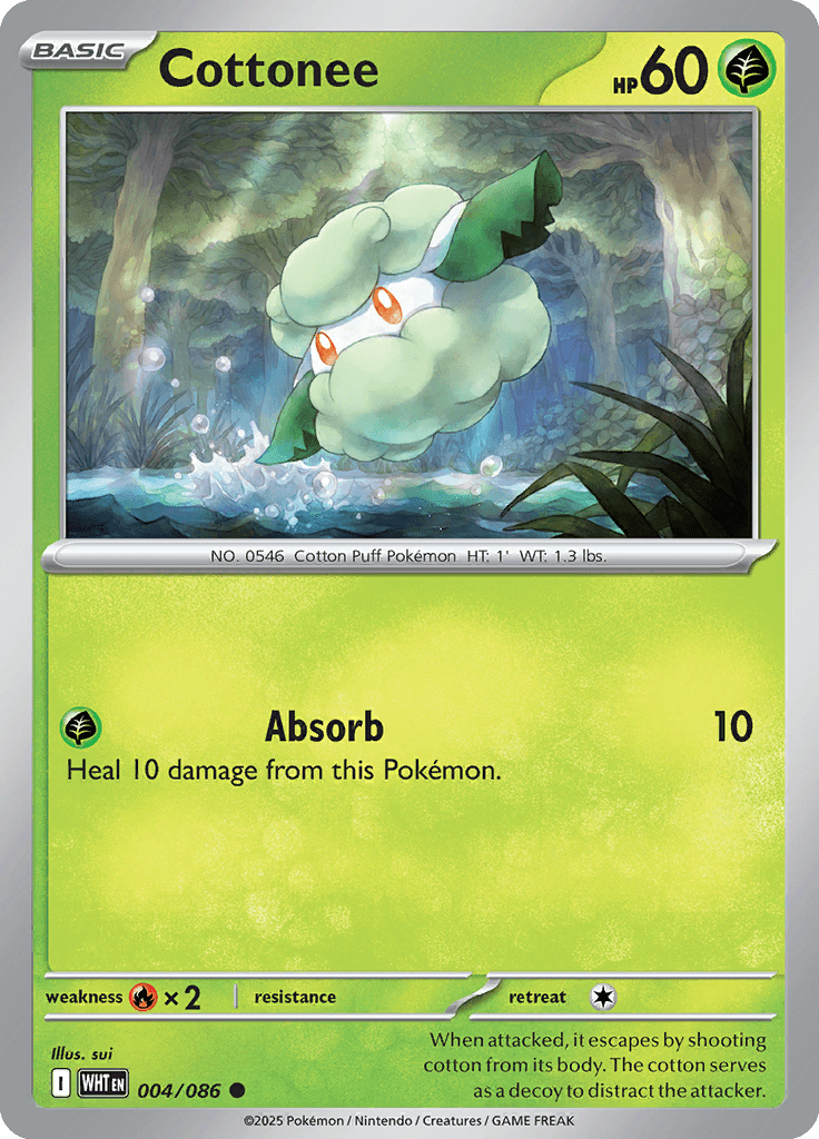 White Flare Pokemon card #004 - high resolution TCG trading card image