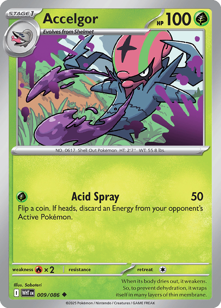 White Flare Pokemon card #009 - high resolution TCG trading card image
