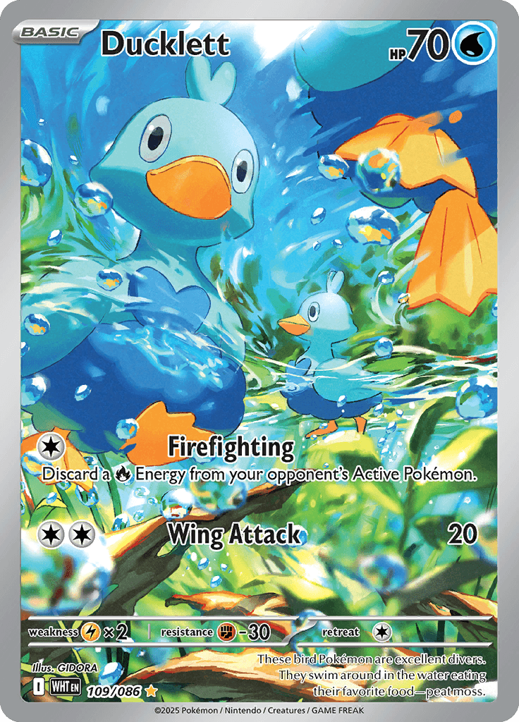 White Flare Pokemon card #109 - high resolution TCG trading card image