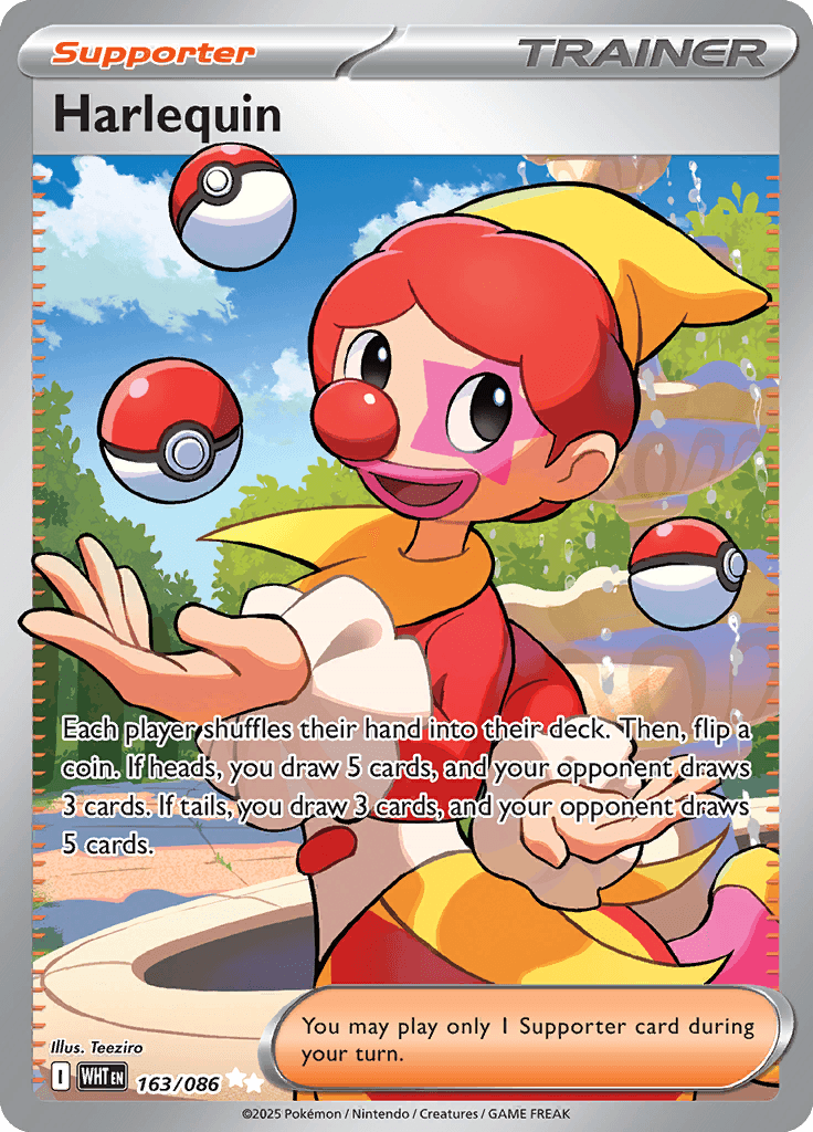 White Flare Pokemon card #163 - high resolution TCG trading card image