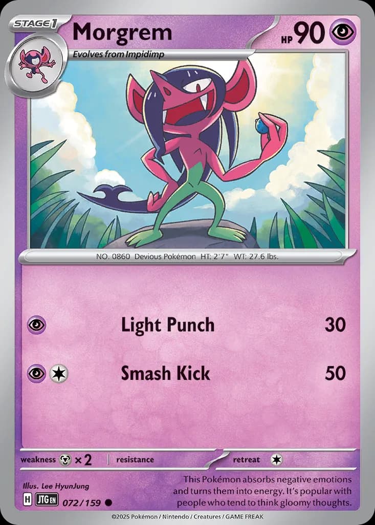 Journey Together Pokemon card #072 - high resolution TCG trading card image