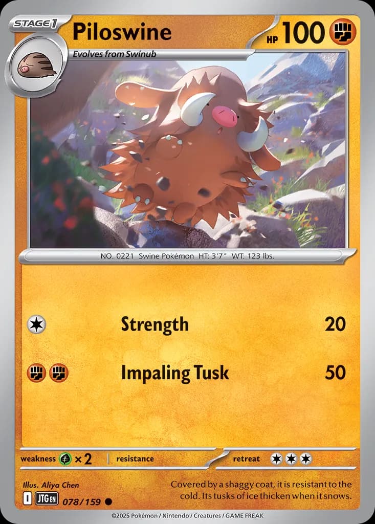 Journey Together Pokemon card #078 - high resolution TCG trading card image