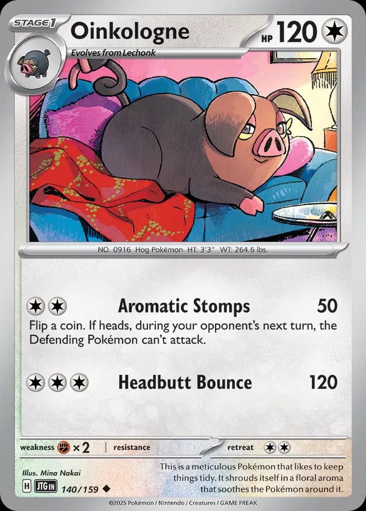 Journey Together Pokemon card #140 - high resolution TCG trading card image