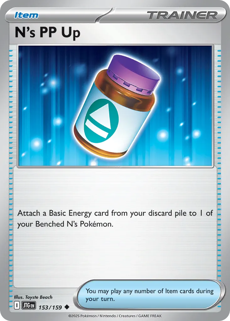 Journey Together Pokemon card #153 - high resolution TCG trading card image