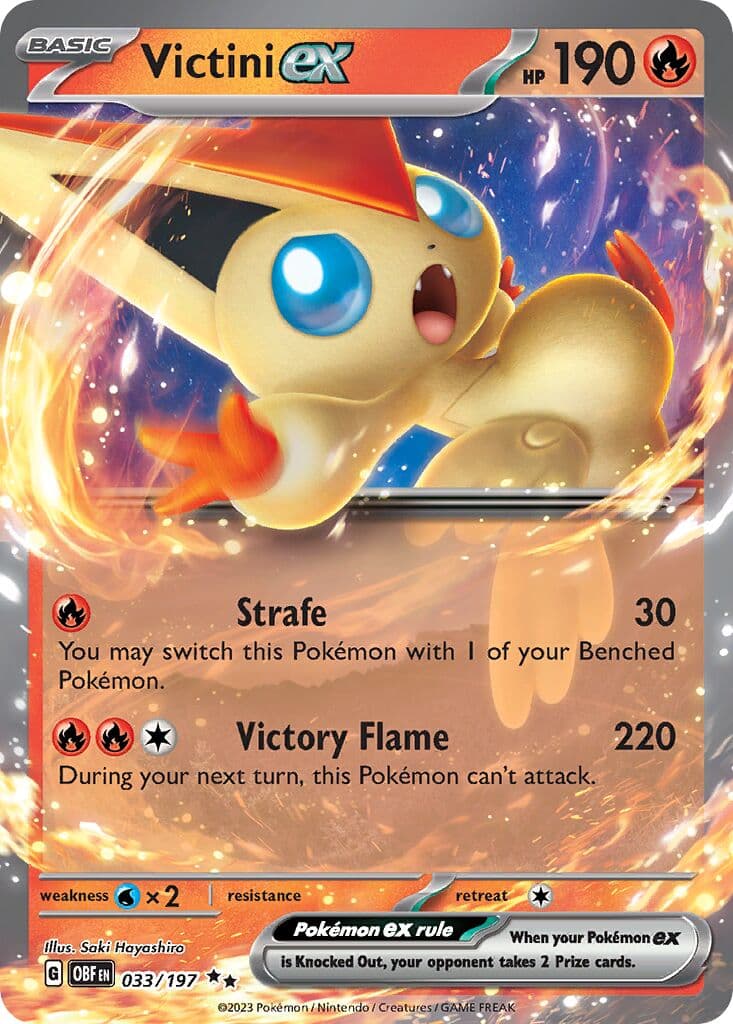 Obsidian Flames Pokemon card #033 - high resolution TCG trading card image