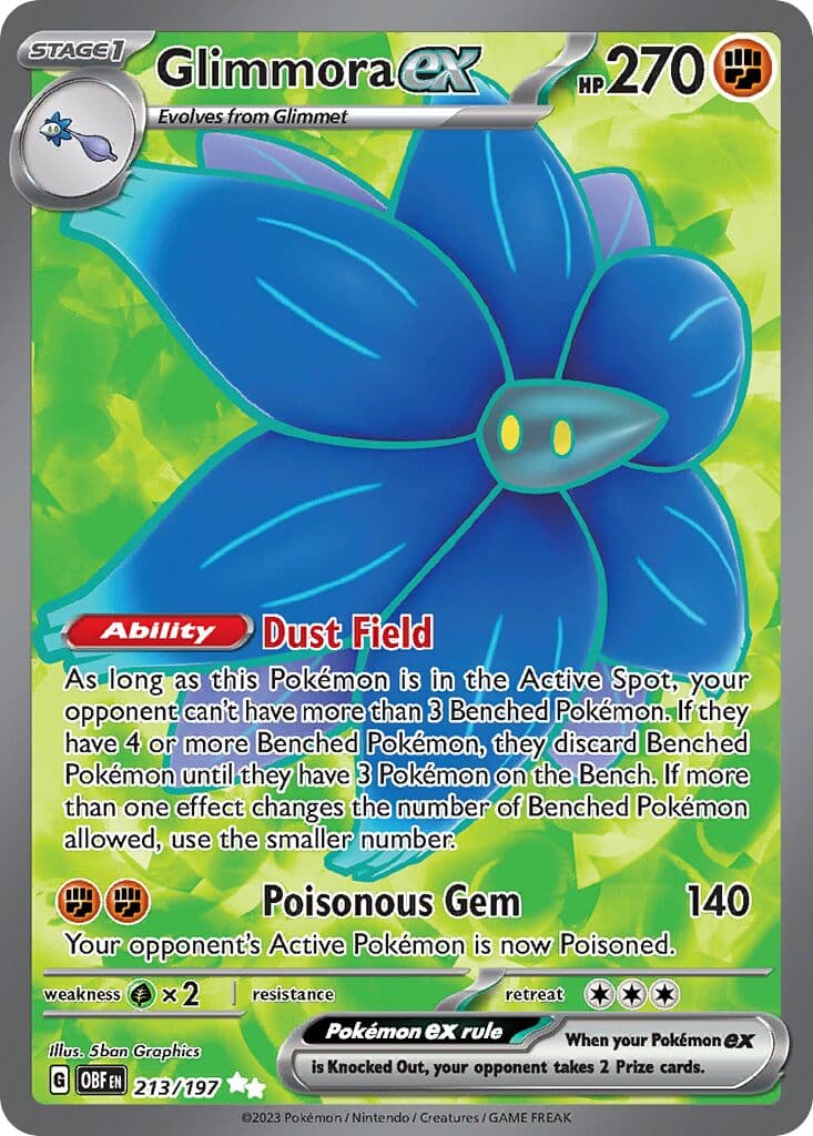 Obsidian Flames Pokemon card #213 - high resolution TCG trading card image