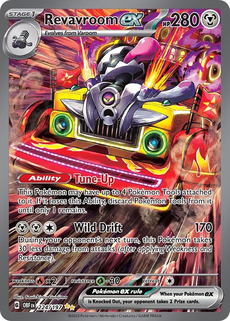 Obsidian Flames Pokemon card #224 - high resolution TCG trading card image