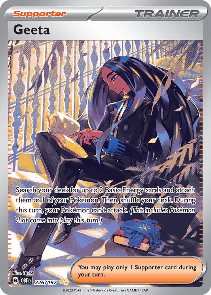 Obsidian Flames Pokemon card #226 - high resolution TCG trading card image