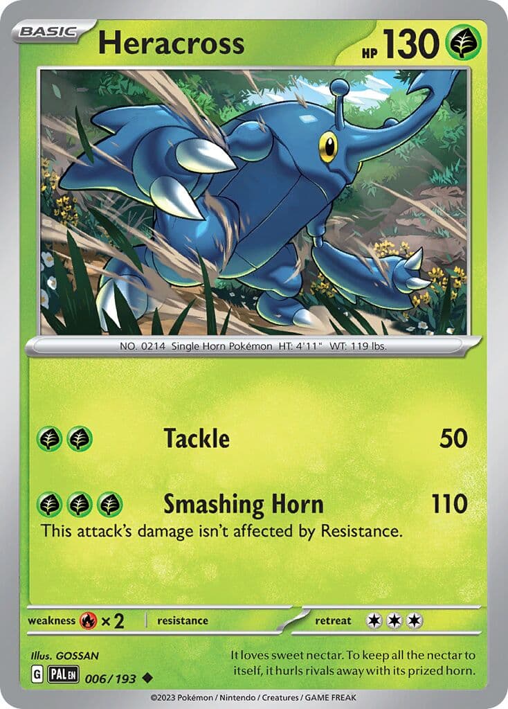 Paldea Evolved Pokemon card #006 - high resolution TCG trading card image