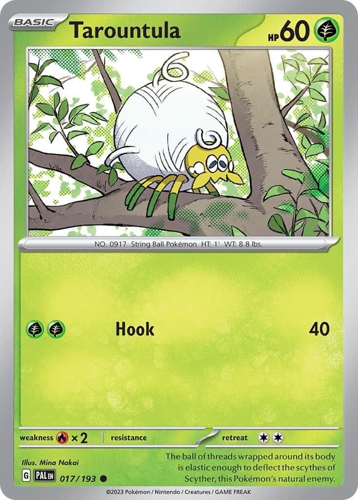 Paldea Evolved Pokemon card #017 - high resolution TCG trading card image