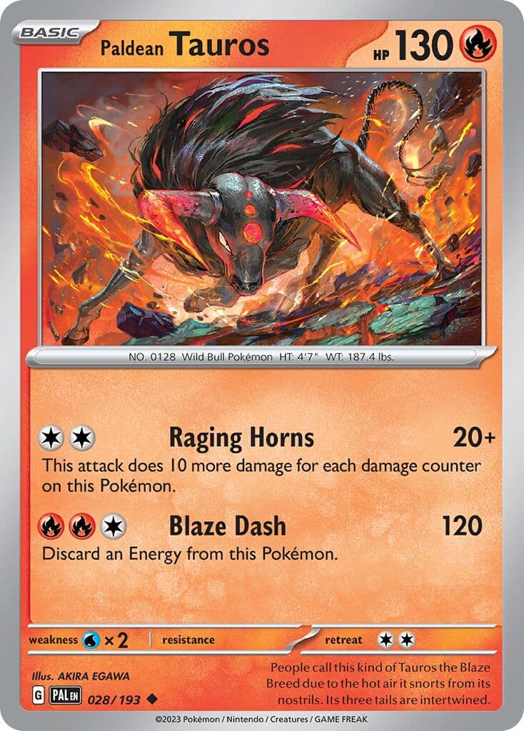 Paldea Evolved Pokemon card #028 - high resolution TCG trading card image