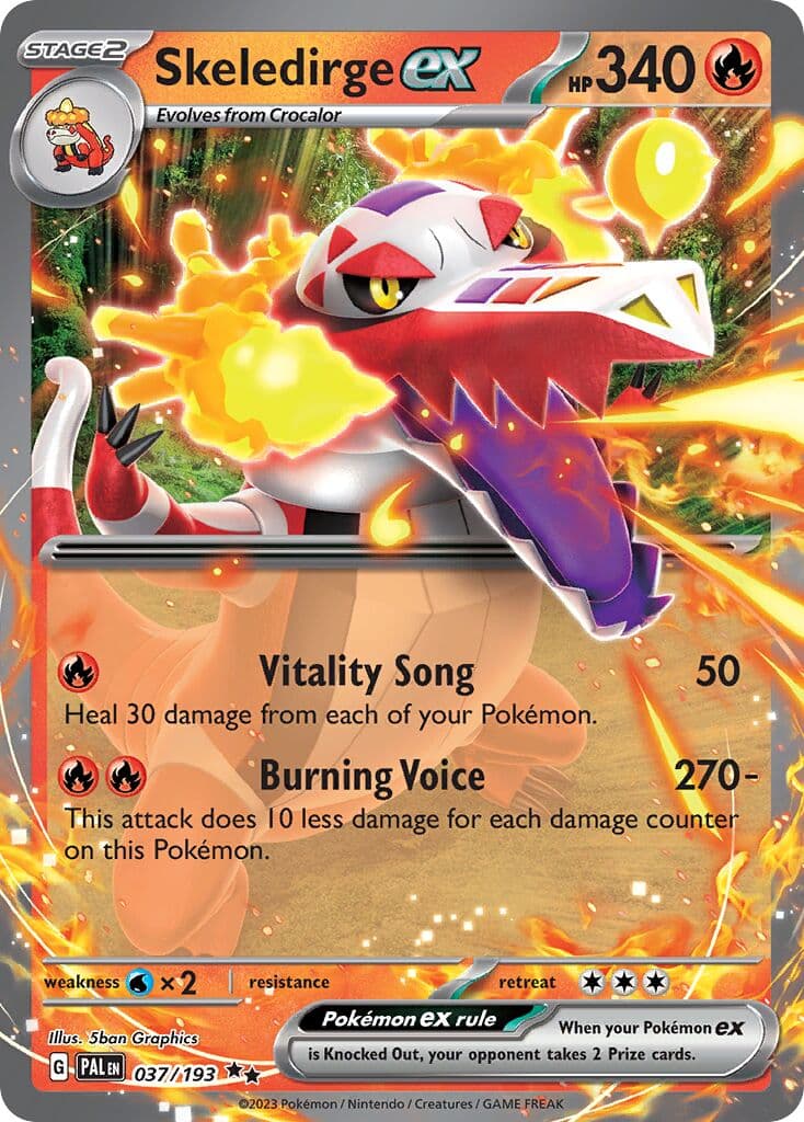 Paldea Evolved Pokemon card #037 - high resolution TCG trading card image